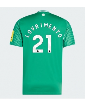 Newcastle United Tino Livramento #21 Maglia Gara Trasferta Repliche 2025-26 Maniche Corte